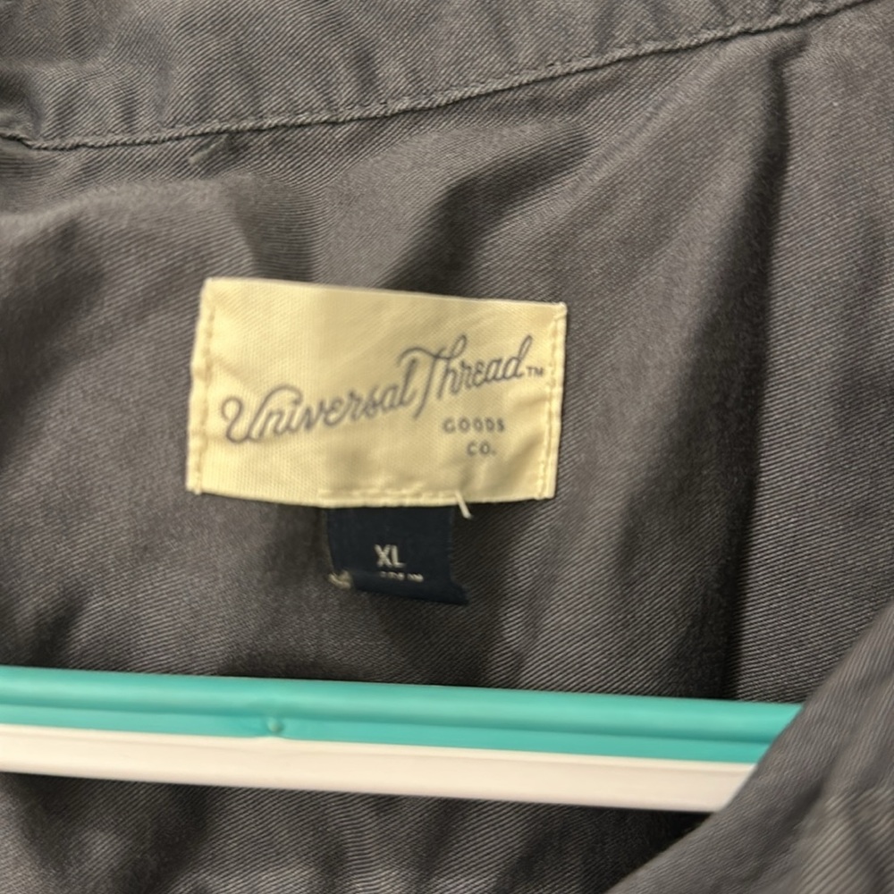 Target Universal Threads Navy Button Down / Beach Cover Up - Picture 2 of 2